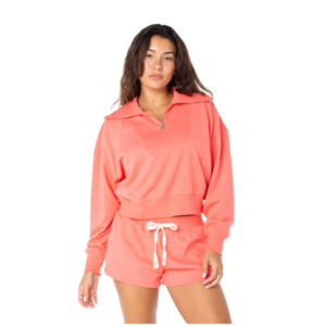 Women's and Women's Plus Quarter Zip Pullover